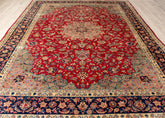 Vintage Arak Hand-Knotted Wool Persian Rug (Size: 310 X 405 CM)